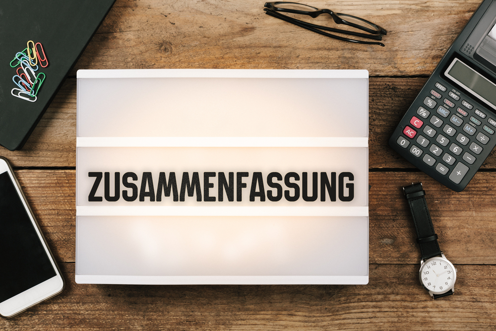 Zusammenfassung