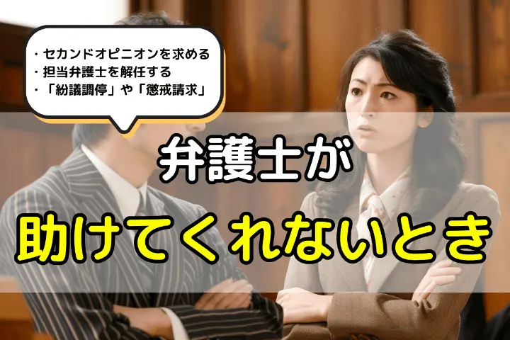 弁護士が助けてくれないとき
