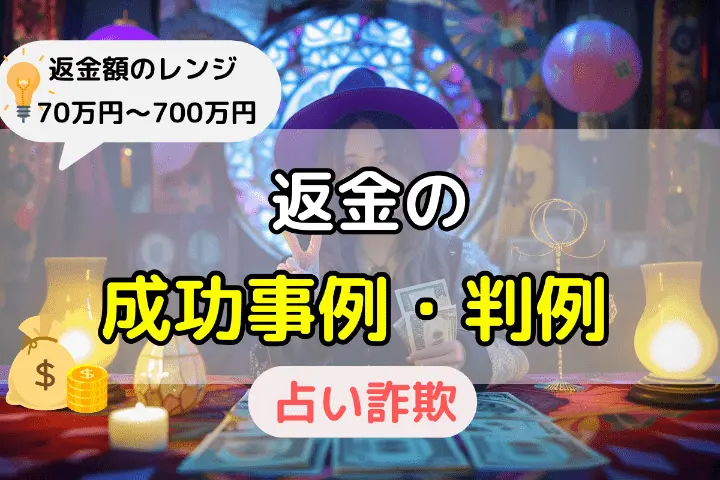 返金の成功事例・判例